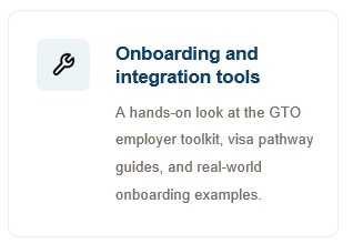 Onboarding and Integration Tools
