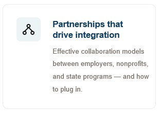 Partnerships that Drive Integration