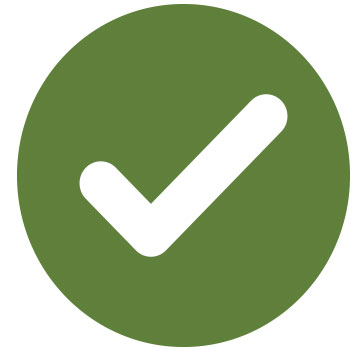 Green check mark