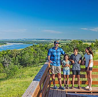 Blockhouse at Fort Abraham Lincoln State Park
