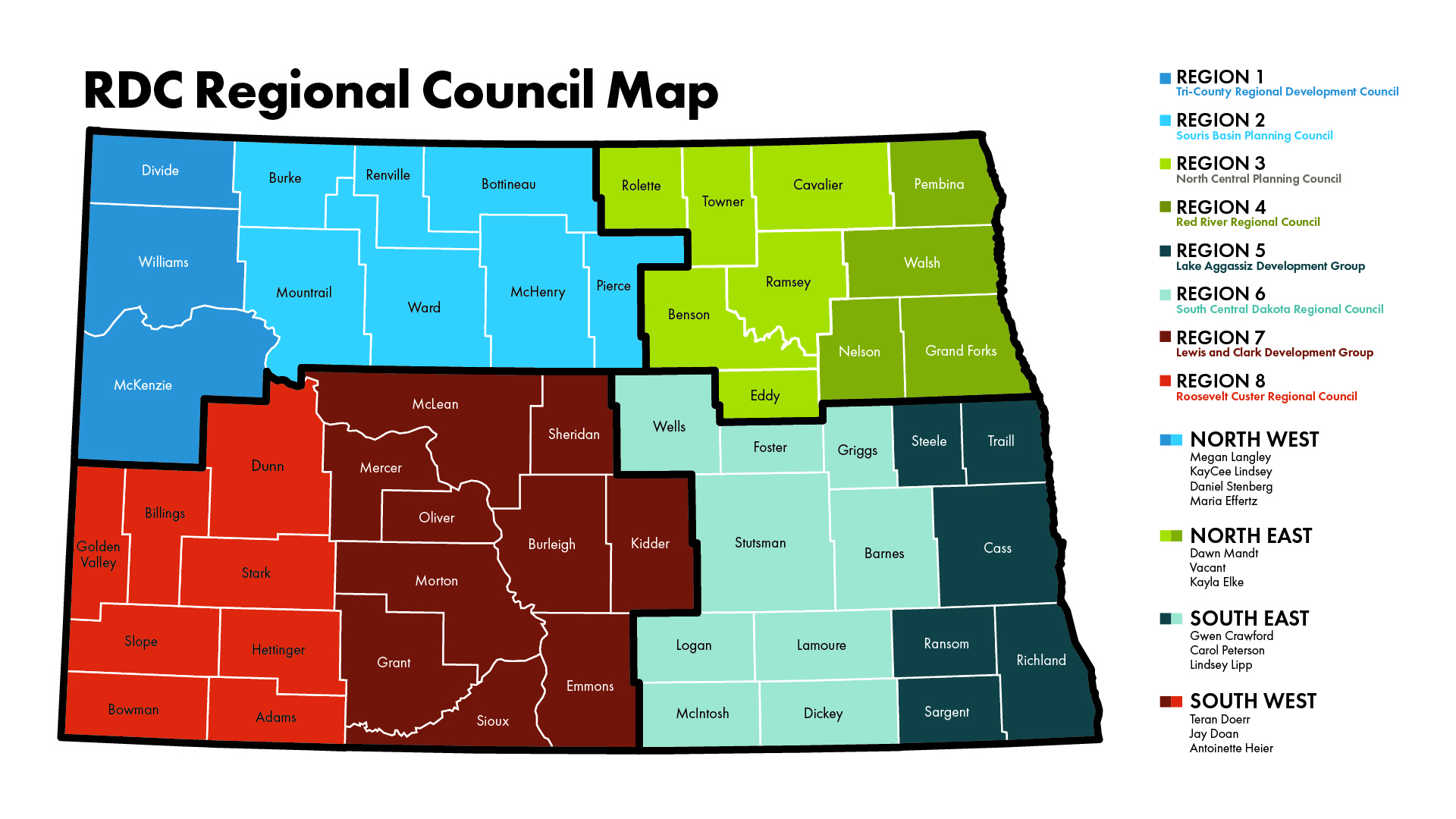 Regional Council Map