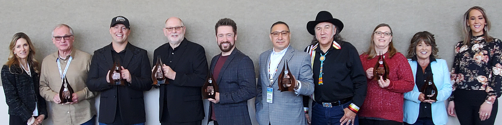 Winners of the 2022 Governor's Awards at the Travel Industry Conference