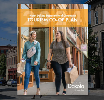 Cover image for the 2024 North Dakota Tourism Cooperative Marketing Plan