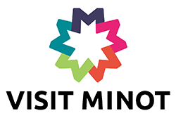 Visit Minot logo