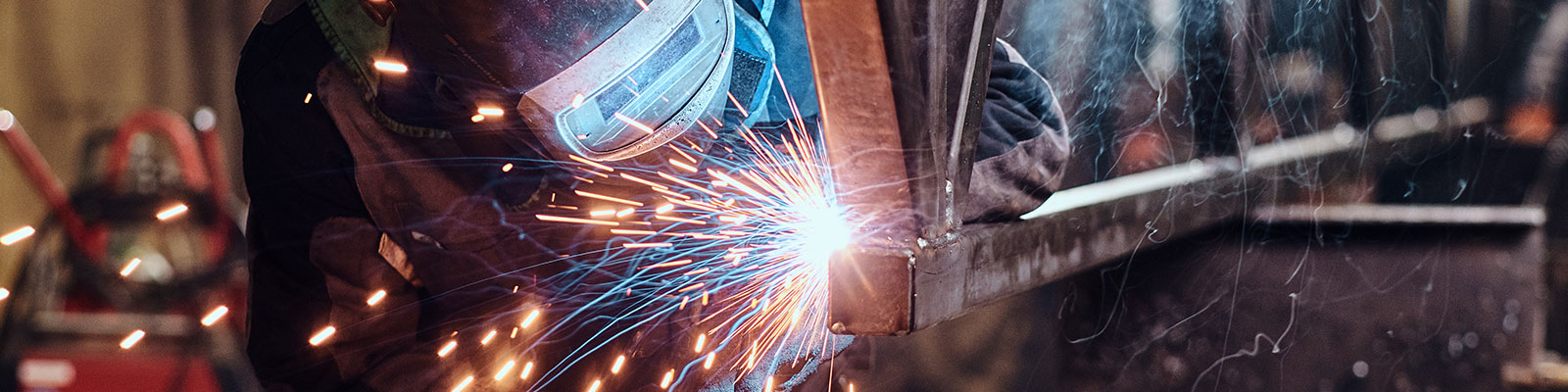 Welder working